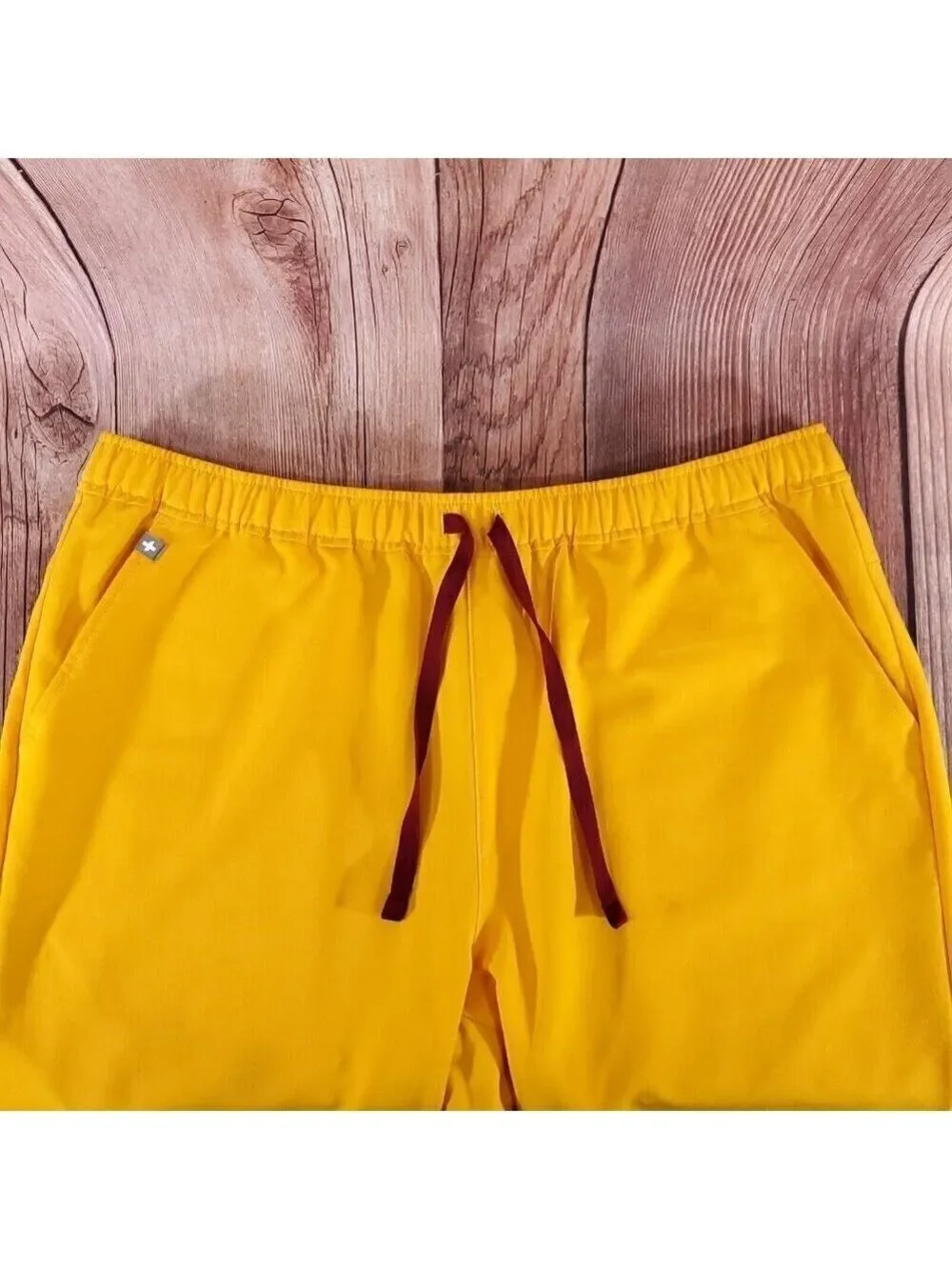 Figs Mens Size XL Tansen Scrub Pants Joggers Limited Edition Emergency Yellow